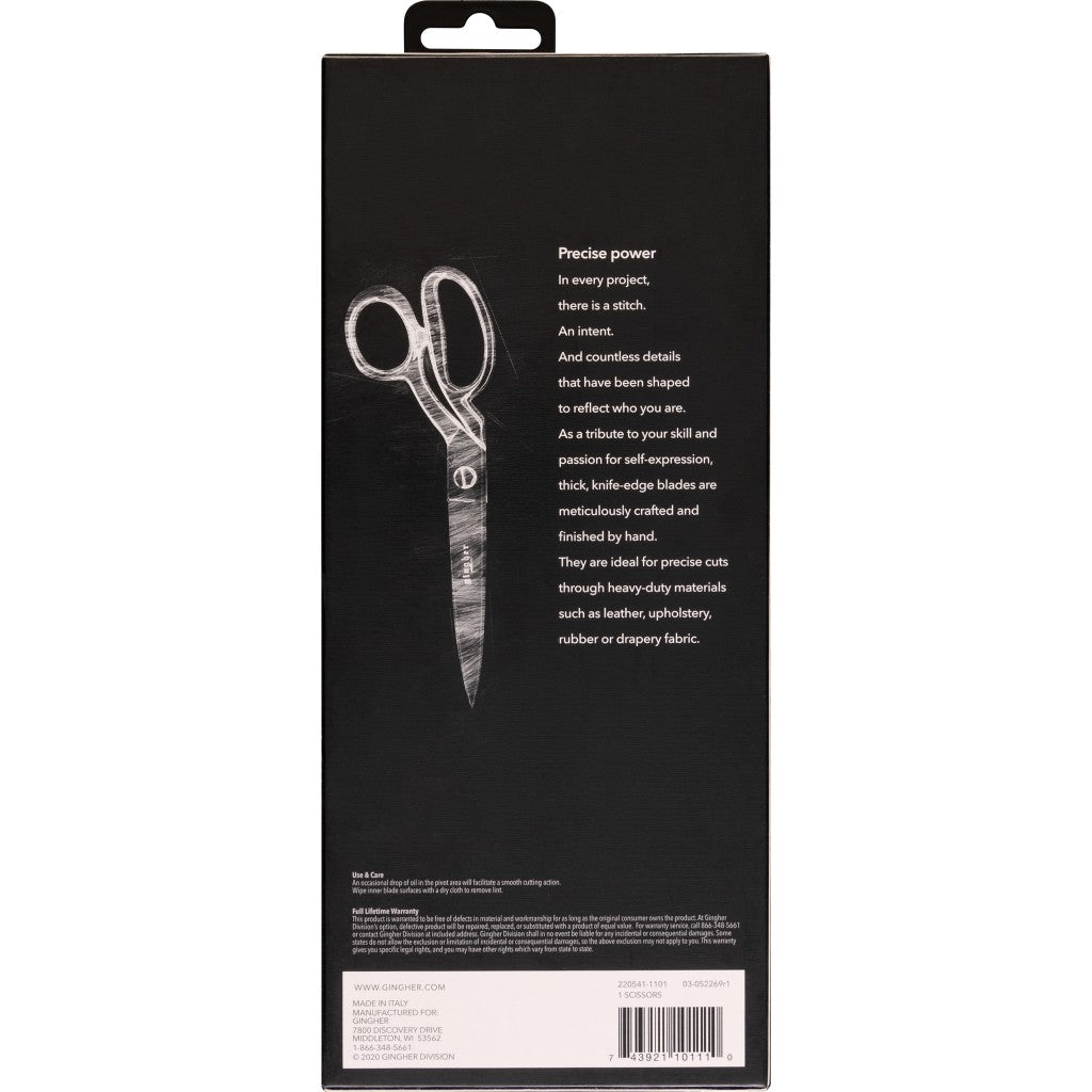 Gingher 10in Knife Edge Bent Scissor - view 2