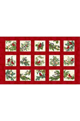 Winter Garden 6 inch Bird Blocks - 2833-88