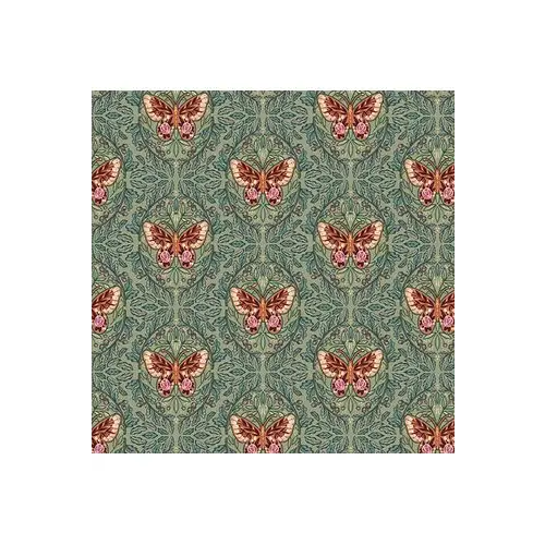 Fabric, 3 Wishes Fabrics, Folk Flora Collection