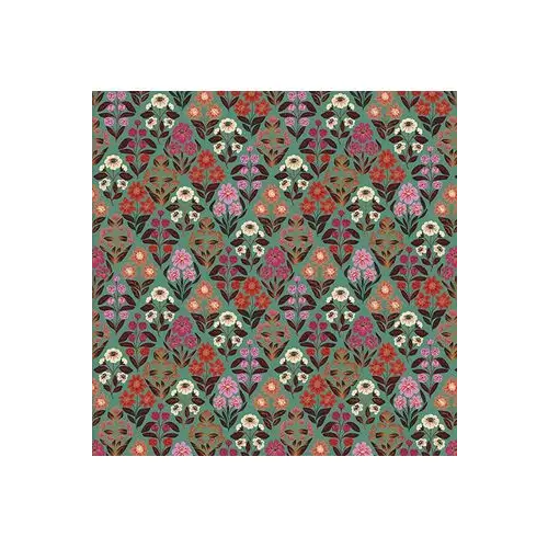 Fabric, 3 Wishes Fabrics, Folk Flora Collection
