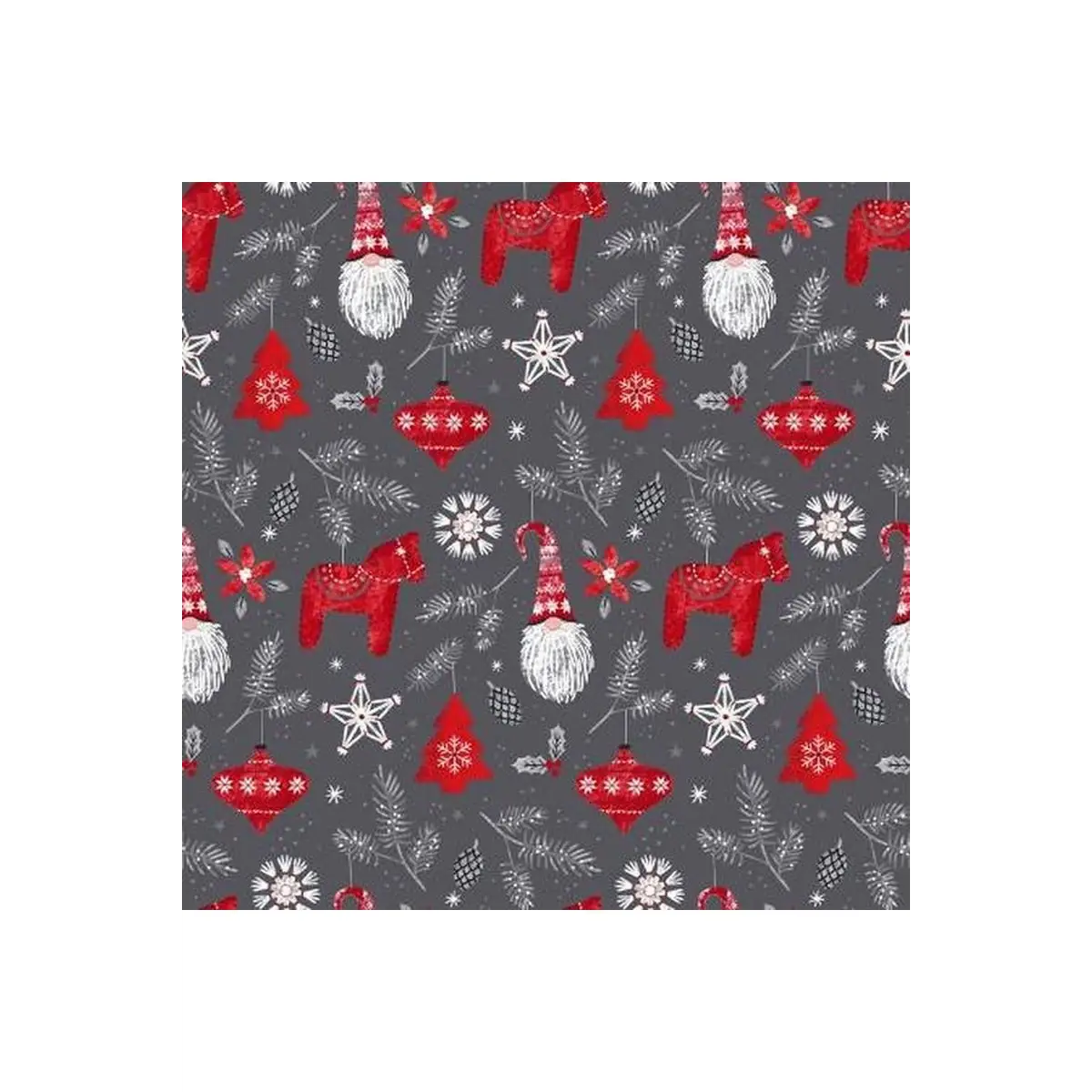 Dk Gray Hngm Ornaments
