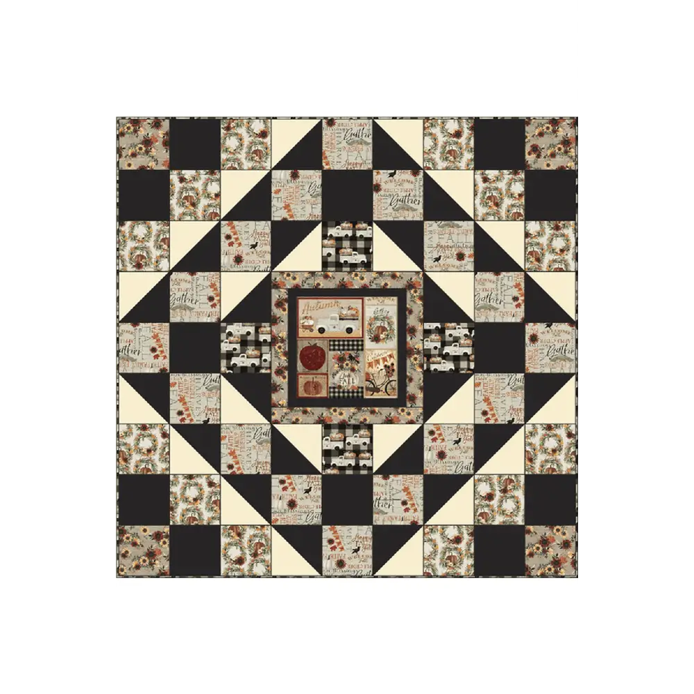 Happy Fall Quilt Pattern Kit