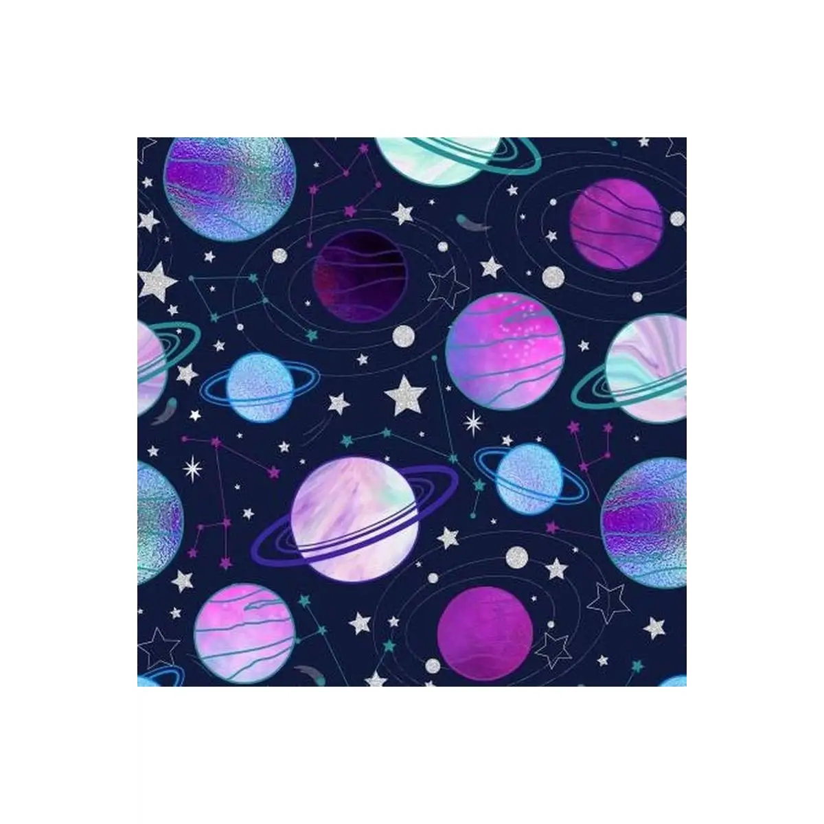 Starlight Star Planets Glitter