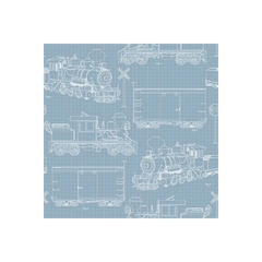 Steam in the Spring Blueprints - 18717-Blue
