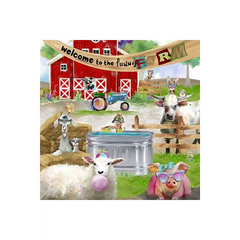Welcome to the Funny Farm Panel 1 - 18729-Panel