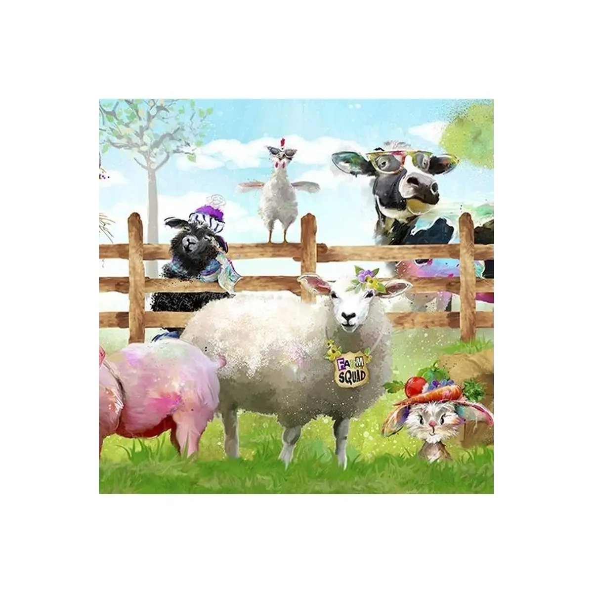 Welcome to the Funny Farm Panel 2 - 18727-Panel