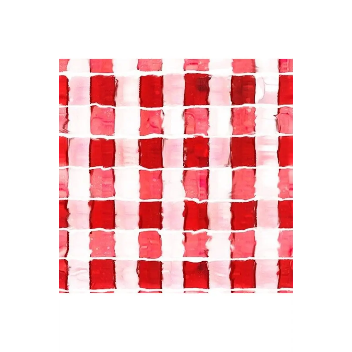 Welcome to the Funny Farm Watercolour Plaid - 18730-Red