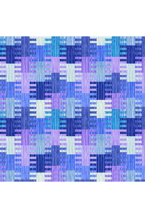 Fabric, Henry Glass & Co. Fabrics, Kinetic Geometrics, Puzzle Pieces - 3092-77