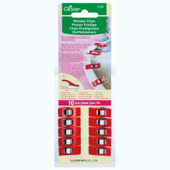 Wonder Clips® (Red) - 10 pcs.