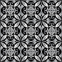 Henry Glass Scarlet Days & Nights-3301-99 Black* (Sold By 1/2 Meter)