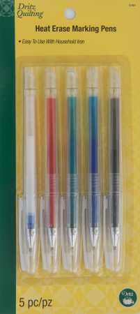 Dritz Dritz Quilting - Heat Erase Pens 5ct