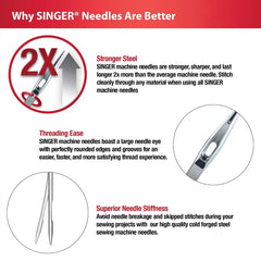 SINGER® Universal Needles 80/12 5-Pack