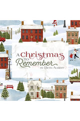 Fabric, 3 Wishes Fabrics, A Christmas To Remember Collection, Transport Globes - 19526-Blue