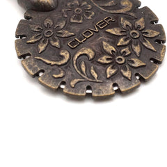 Thread Cutter Pendant (Antique Gold)