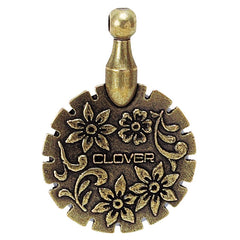 Thread Cutter Pendant (Antique Gold)