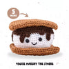 Bucilla Amigurumi Kit 5in Marshy the S'more