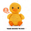Bucilla Amigurumi Kit 5in Quakers Duck