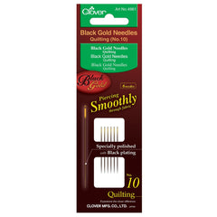 Black Gold Hand Sewing Needles (Quilting) No. 10