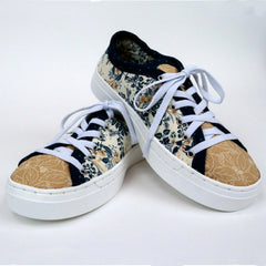 Patchwork Kicks - All Inclusive Shoe Kit - Size 11 Sole in Dark Grey