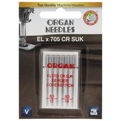 5pk Organ Serger Needles (ELx705)