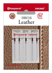 HUSQVARNA® VIKING® Leather Needles Size 100/16 5-Pack