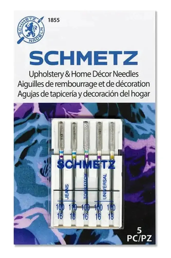 SCHMETZ Upholstery & Home Combo Pack Needles