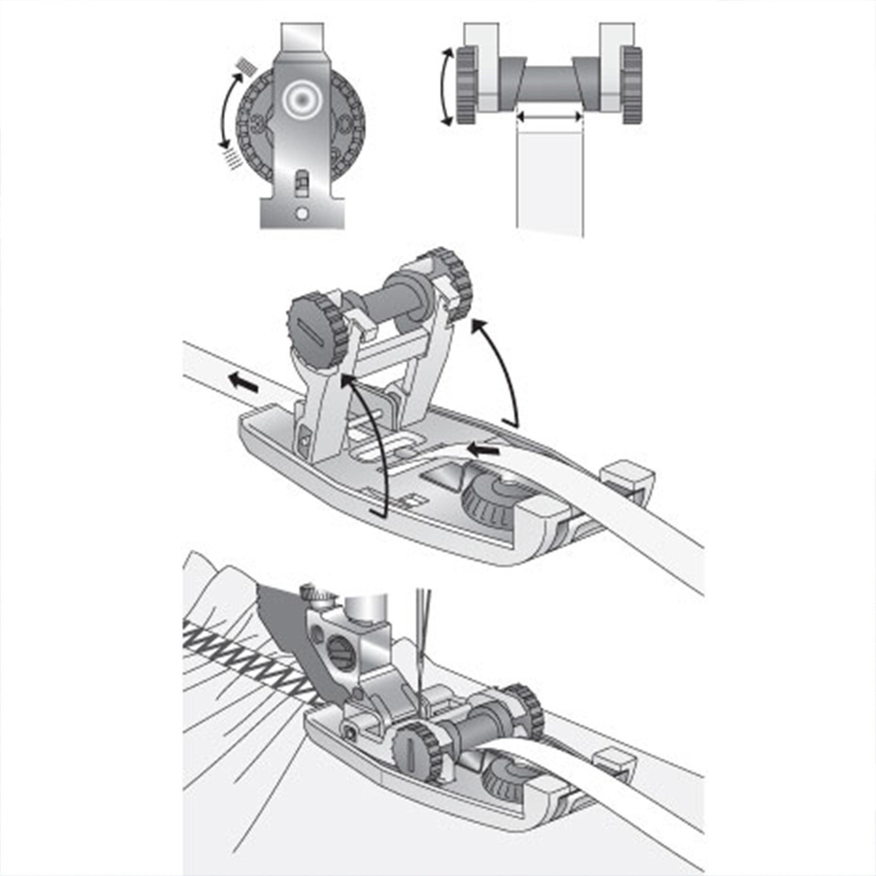 PFAFF® Elastic Foot for IDT™ System