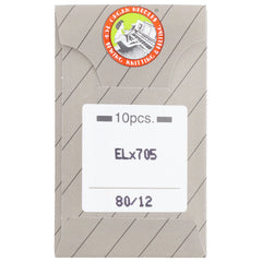 Chrome Finish Overlock Needles, Organ ELx705CF (10pk)