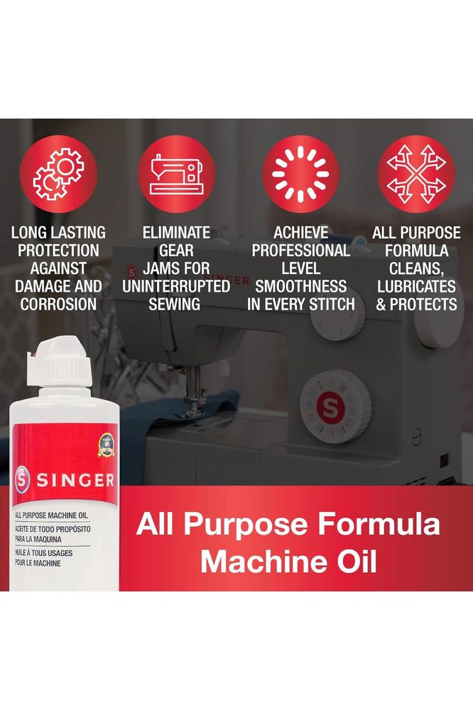 Singer Sewing Machine Oil 4oz #S2131