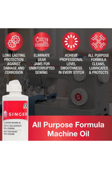 Singer Sewing Machine Oil 4oz #S2131
