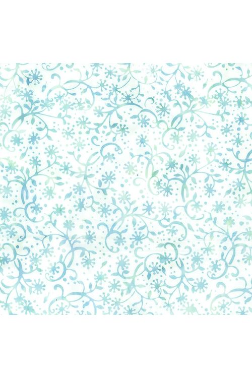 Celebrated Blooms - Ocean Mist by Banyan Batiks
