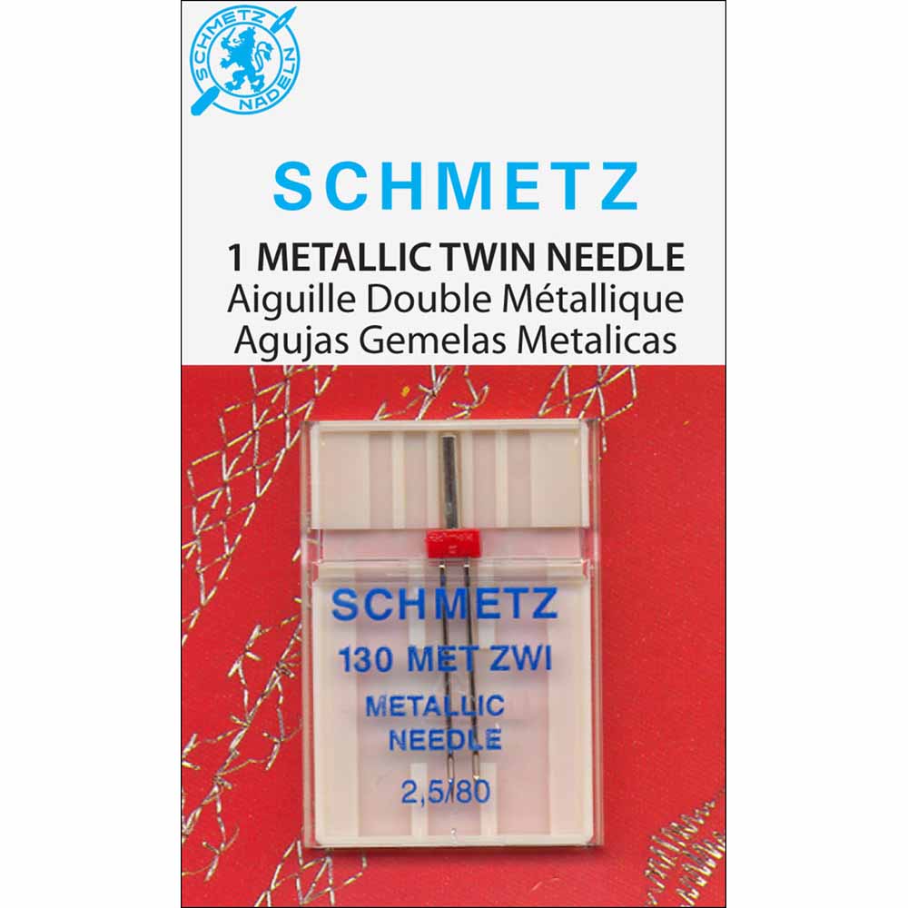 SCHMETZ Metallic Twin Needle