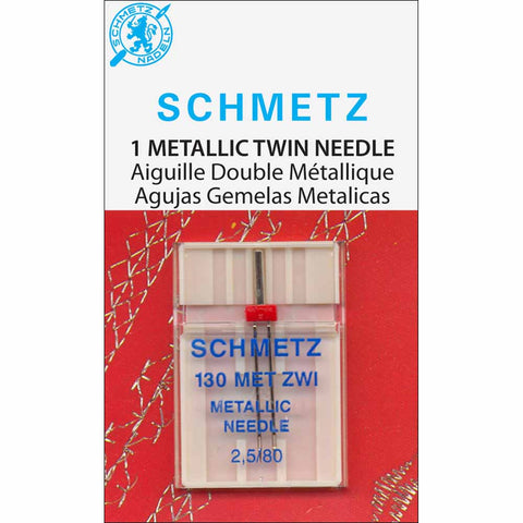 SCHMETZ Metallic Twin Needle