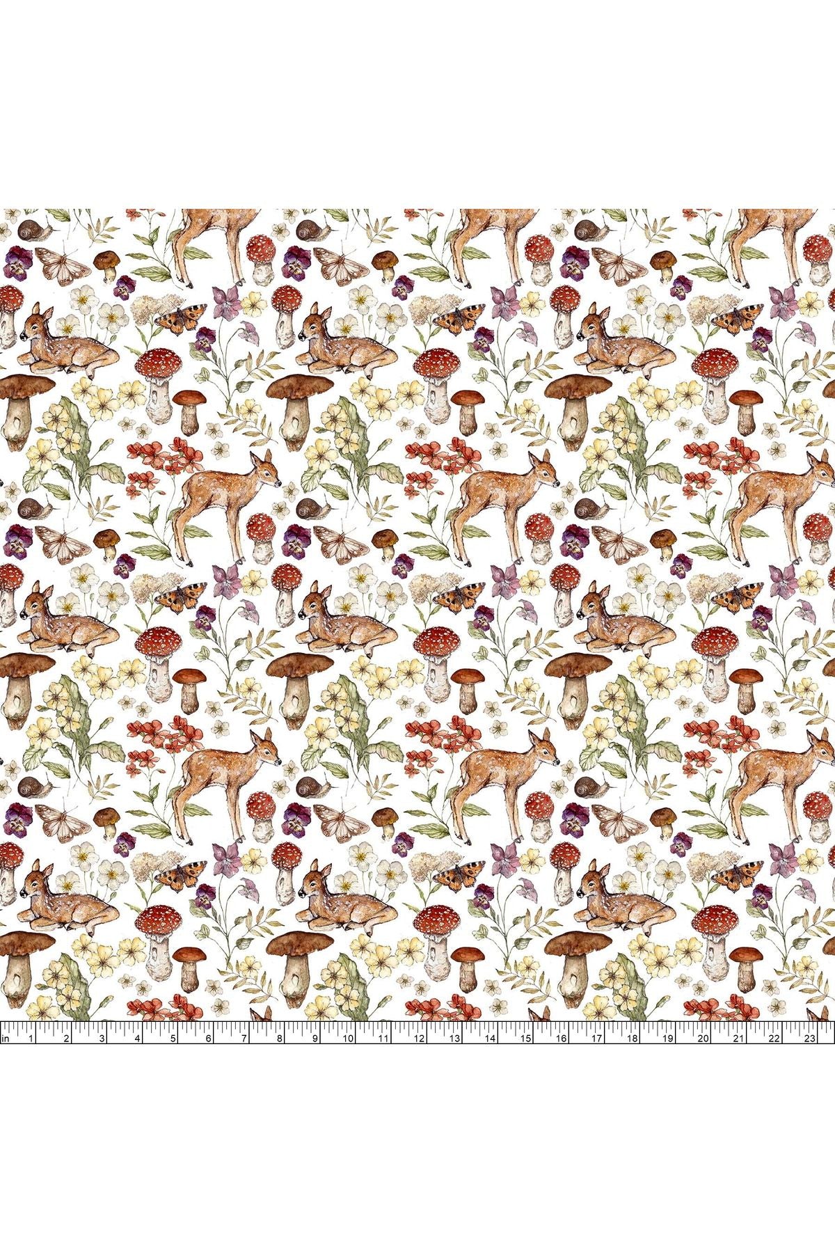 Fabric, Figo Fabrics, Heavenly Hedgerow Collection, Trees - 90581-10