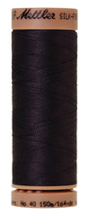 Mettler  Silk-Finish 40wt Solid Cotton Thread 150M Evening Blue