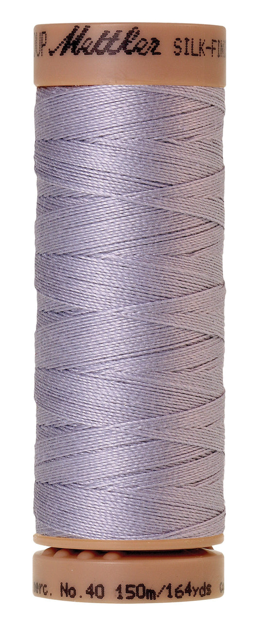 Mettler Silk-Finish 40wt Solid Cotton Thread 150M Cosmic Sky