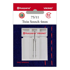 Viking Twin Stretch Needle, 130/705H - 75/11