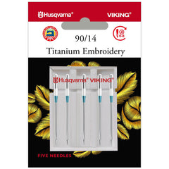 Viking Titanium Embroidery Needles, 5pk (130/705H)