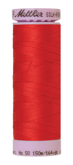 Mettler Silk-finish 50wt Solid Cotton Thread 164yd/150m Hibiscus