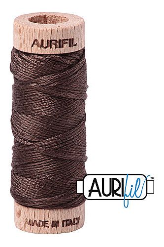 Aurifil Mako Cotton 6-Strand Floss 16 m 18 yd. spool - 1140 Bark