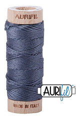 Aurifil Mako Cotton 6-Strand Floss 16 m 18 yd. spool - 1158 Medium Grey