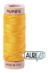 Aurifil Mako Cotton 6-Strand Floss 16 m 18 yd. spool - 2135 Yellow