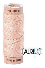 Aurifil Mako Cotton 6-Strand Floss 16 m 18 yd. spool - 2205 Apricot