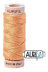 Aurifil Mako Cotton 6-Strand Floss 16 m 18 yd. spool - 2214 Golden Honey