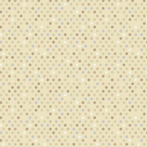 BENARTEX - Dazzle Dots 2 by Christa Watson - Confetti Drop - Tan* (Sold By 1/2 Meter)
