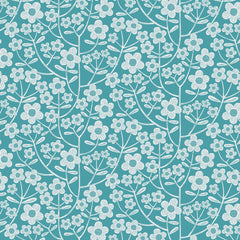 BENARTEX - Blooming Color 2 by Wolff Paper - Brynn - Turquoise