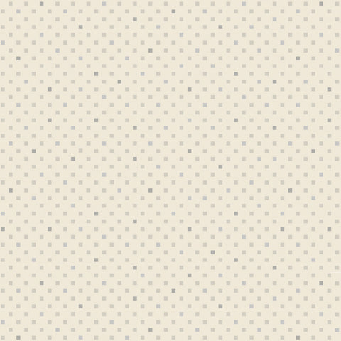 BENARTEX - Dazzle Dots 2 by Christa Watson - Dazzling Squares - Natural* (Sold By 1/2 Meter)