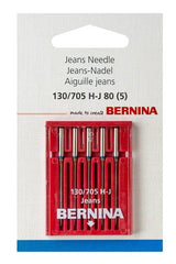 Bernina Jeans Needles 5/pk