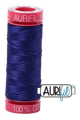 Aurifil Mako 12wt Cotton 50 m 54 yd. spool - 1200 Blue Violet