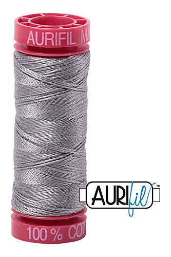 Aurifil Mako 12wt Cotton 50 m 54 yd. spool - 2625 Arctic Ice